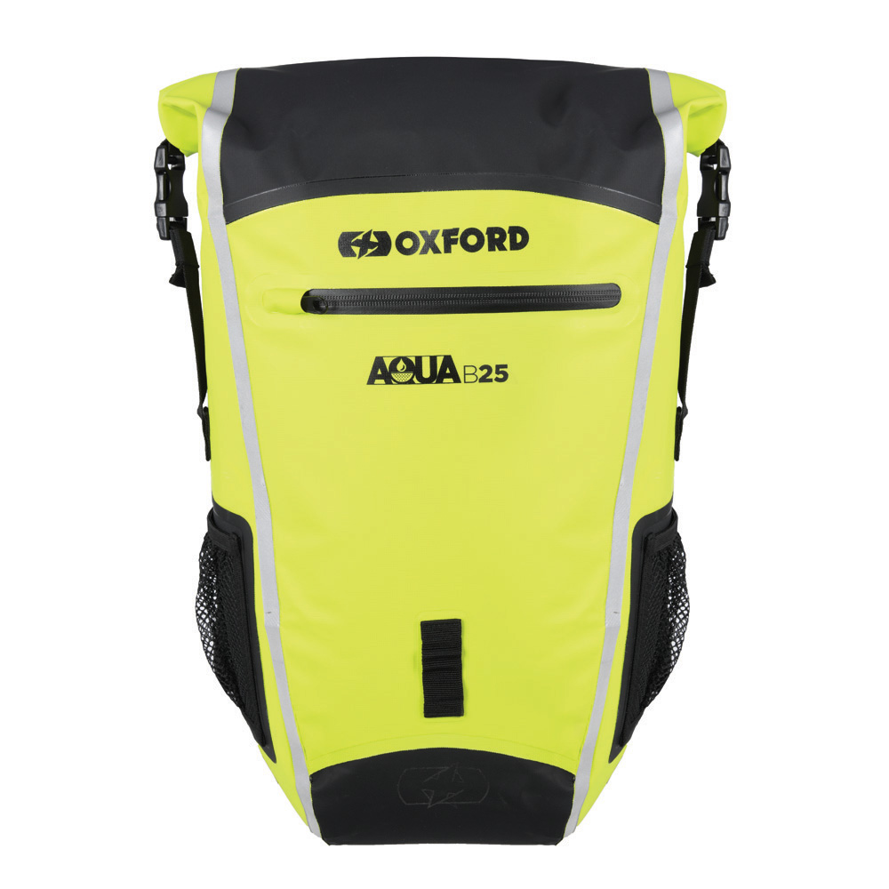 Oxford AQUA B-25 BACKPACK BLACK/FLU